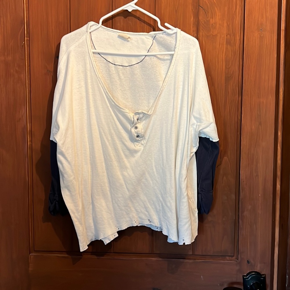 Free People Jersey Style Top